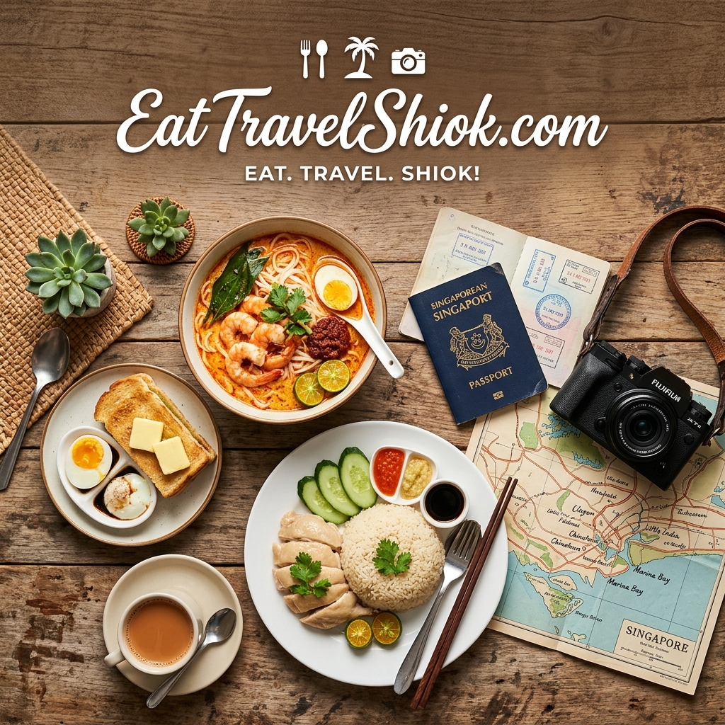 EatTravelShiok blog header showcasing delicious Singapore foods